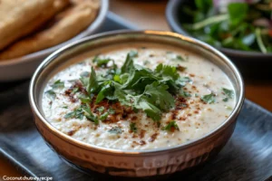Why does coconut chutney curdle?
