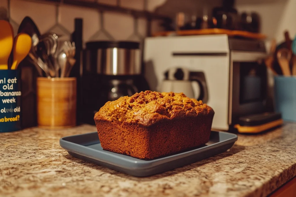 Can I eat 2 week old banana bread?