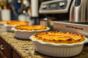Crab brulee recipe