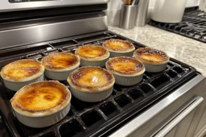 What's the difference between crème brûlée and custard? 