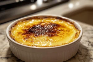 What is the secret to crème brûlée? 