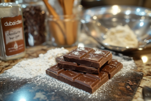What is Dubai chocolate bar made of?