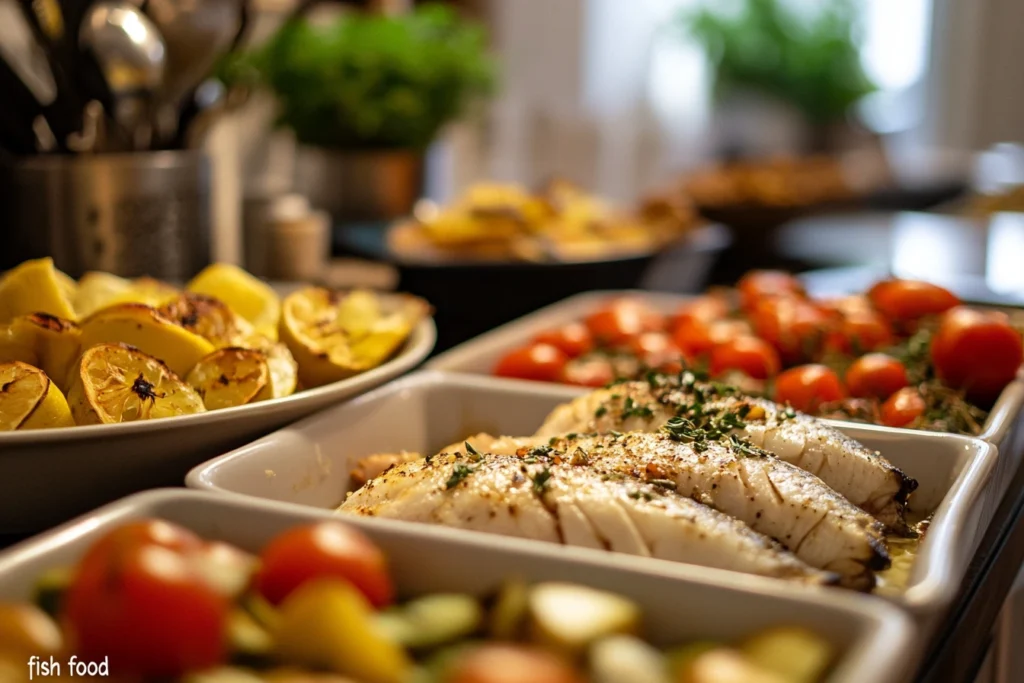 How do you make homemade fish feed?