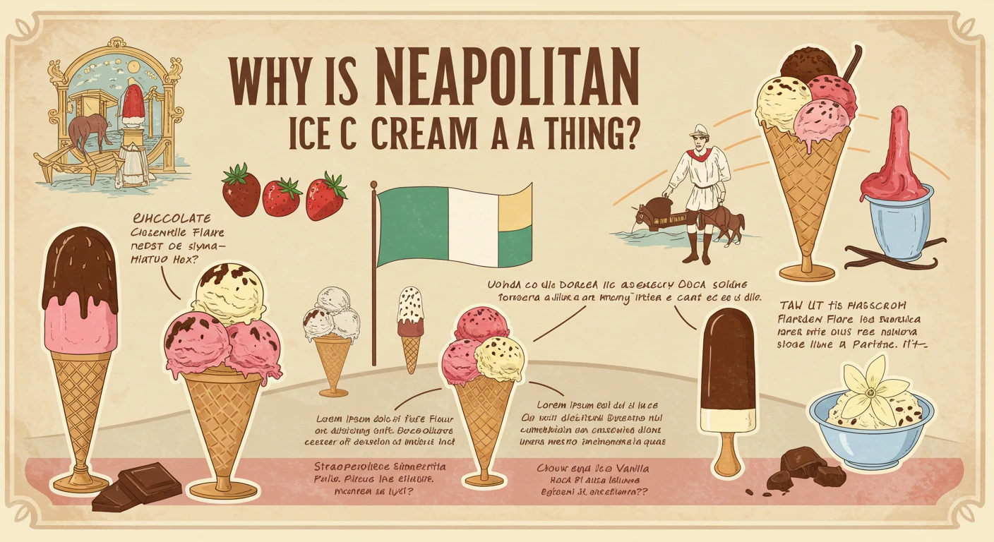 Why is Neapolitan ice cream a thing?