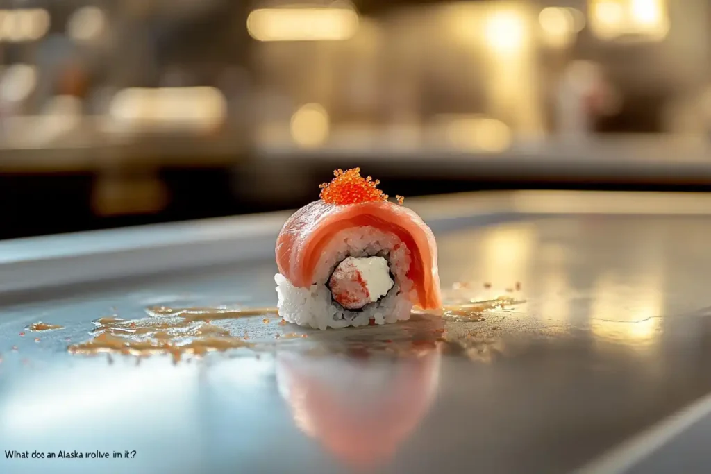 What does an Alaska roll have in it?
