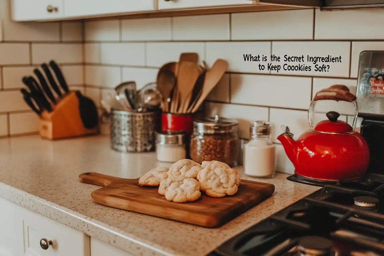 What is the secret ingredient to keep cookies soft?