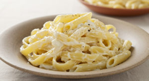 Naturally Creamy Pasta with Cream Cheese Sauce