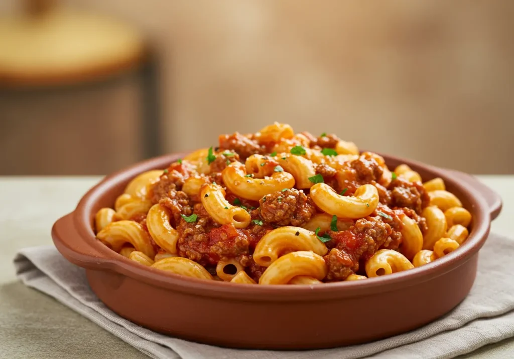 Quick Beefaroni Recipe