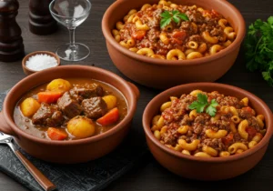 Are goulash and beefaroni the same?