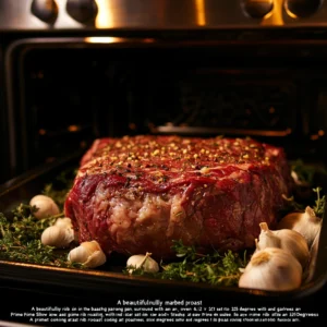 What is the secret of cooking a prime rib roast?
