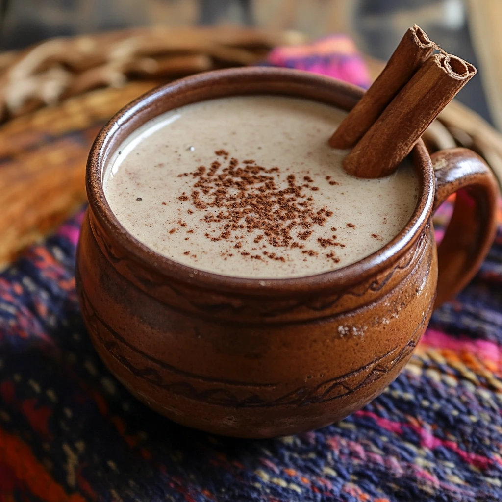 What is the difference between atole and champurrado?